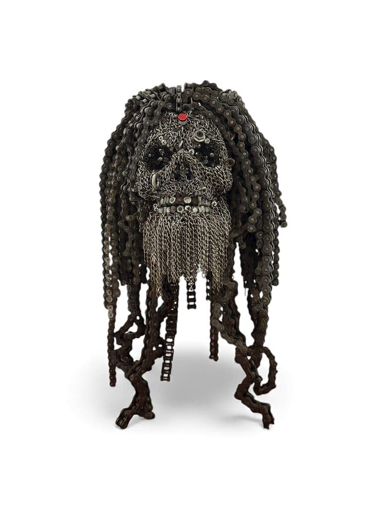 Skull de Jose Luis Malo - Mixed media, 2025