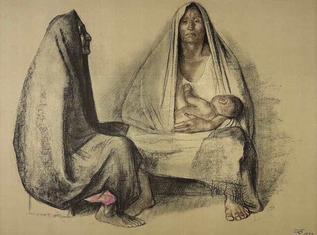 La Maternidad de Francisco Zúñiga