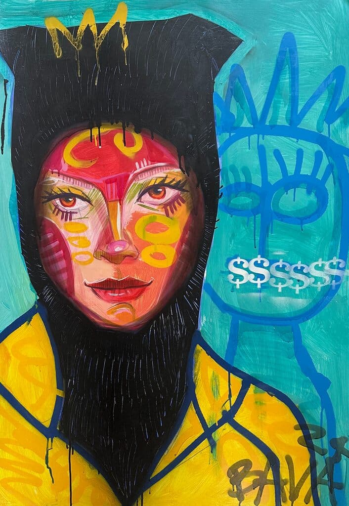 Sin título de Carlos Vega "Bava" - Mixed media, 2024