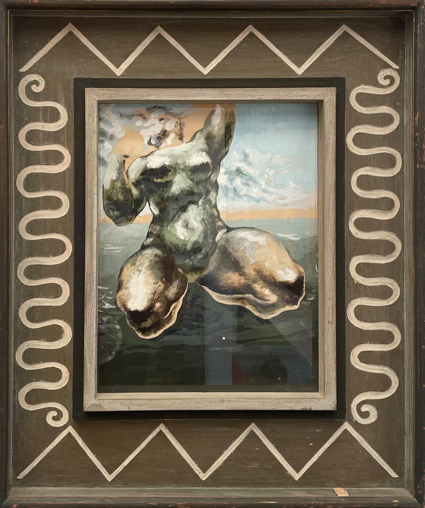 Sin título de Guillermo Meza - Oil on wood, 1960s
