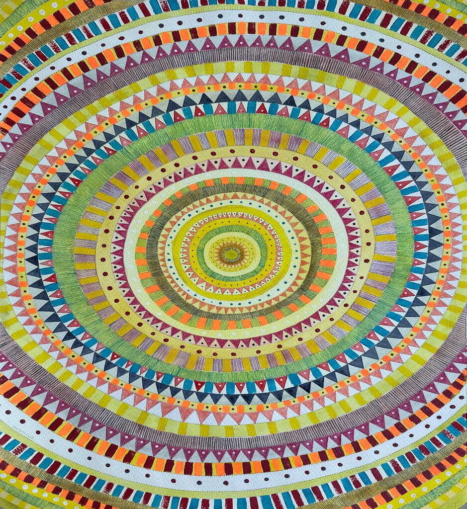Sin título de Ernesto Loza - Mixed Media on paper, 2020s
