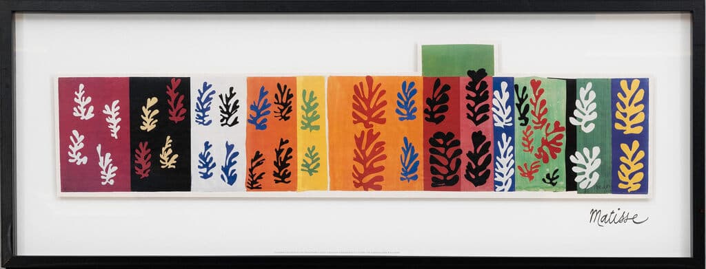 Les Velours de Henri Matisse - Silkscreen