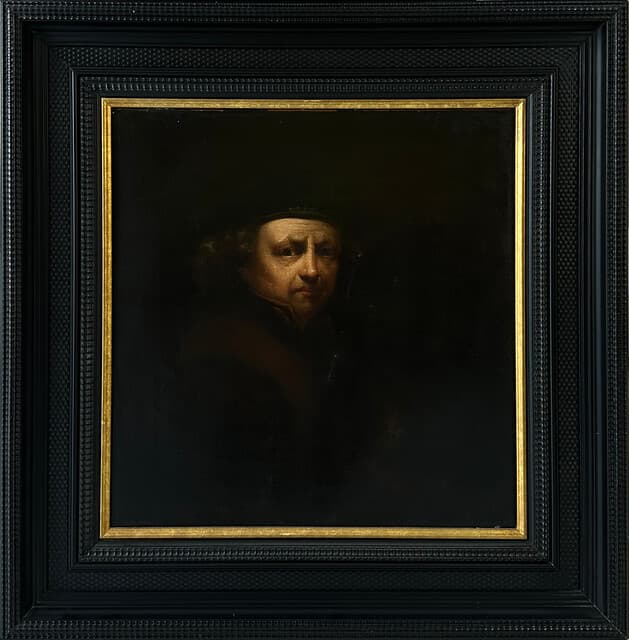 Self - Portrait de Attributed to Rembrandt van Rijn