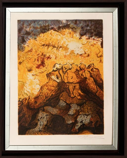 Volcán Fosforescente de David Alfaro Siqueiros