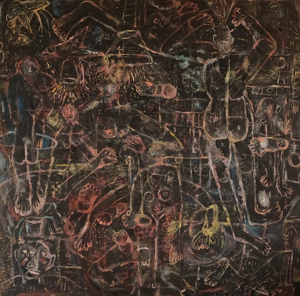 Todo lo que Sube de Alex Lazard - Mixed Media, 2022