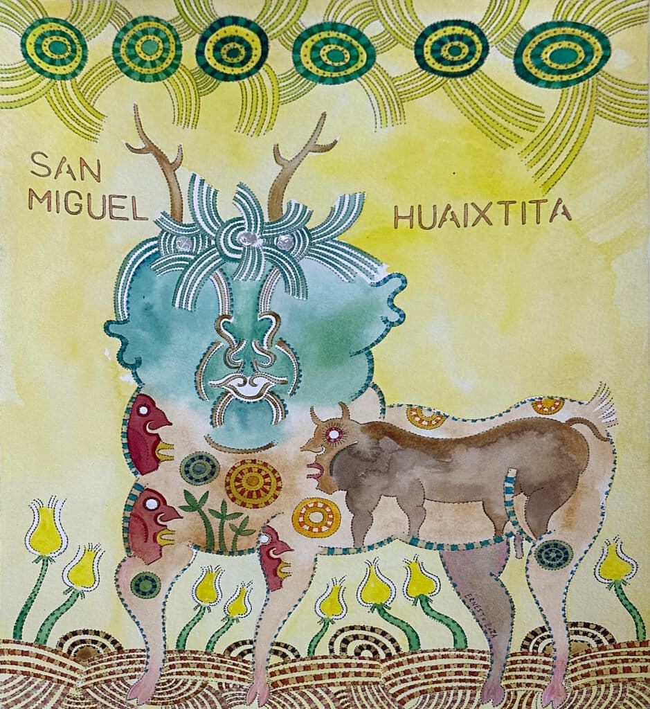 Sin título de Ernesto Loza - Mixed Media on paper, 2020s