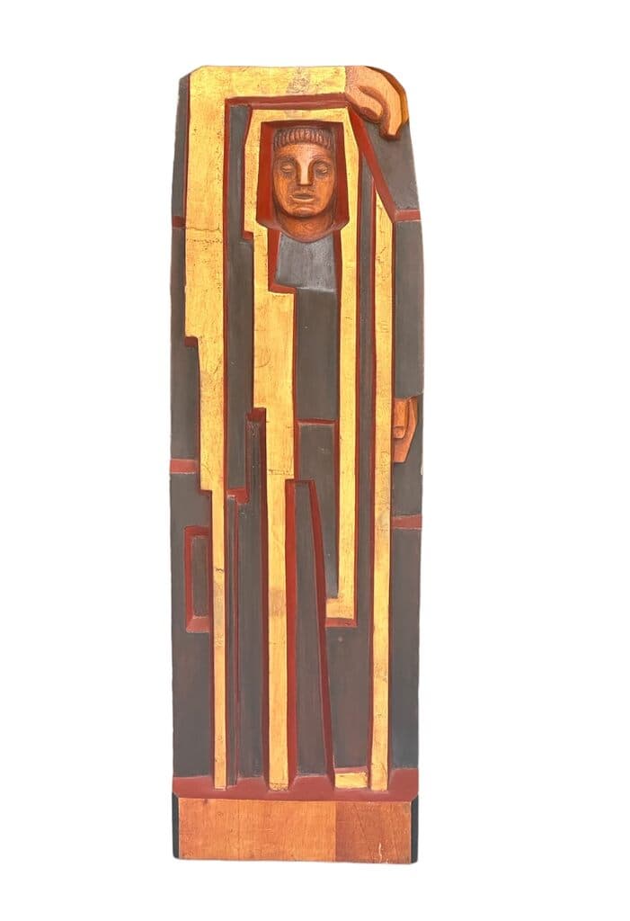 Sin título de Felipe Castañeda - Painted wood, 1999