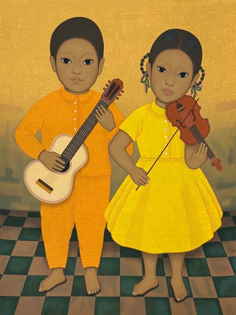 Niños Músicos de Gustavo Montoya