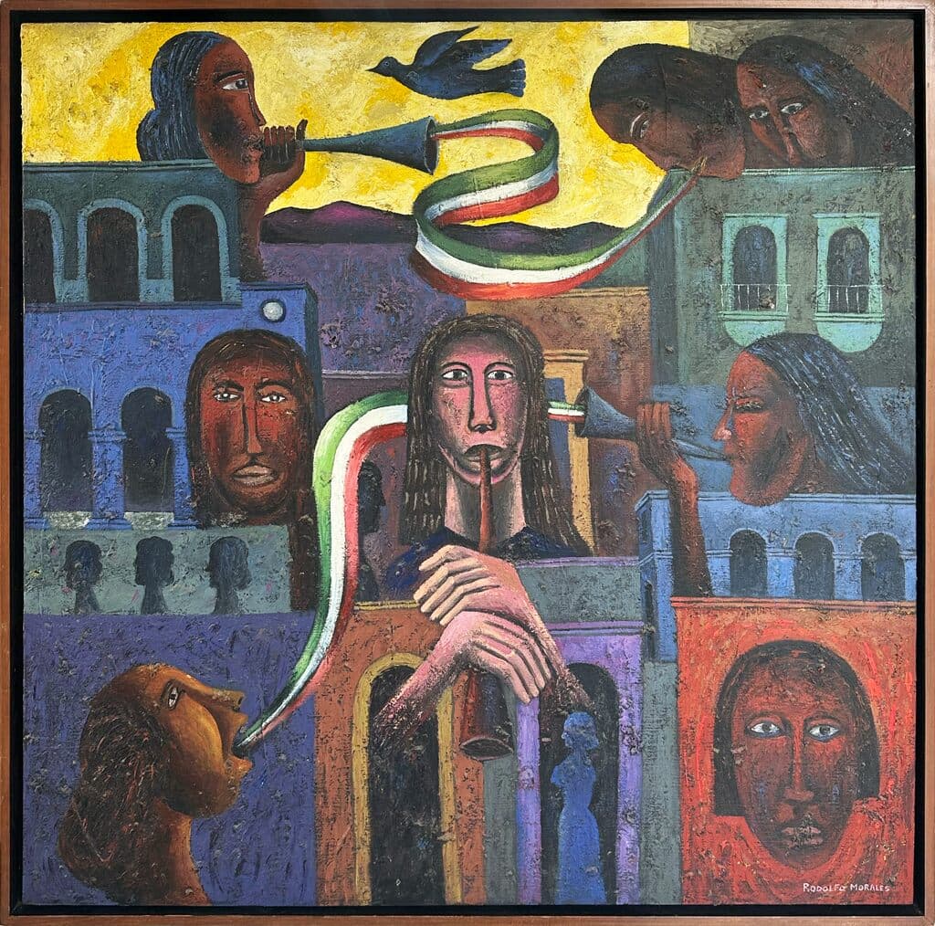 Sin título de Rodolfo Morales - Oil on canvas