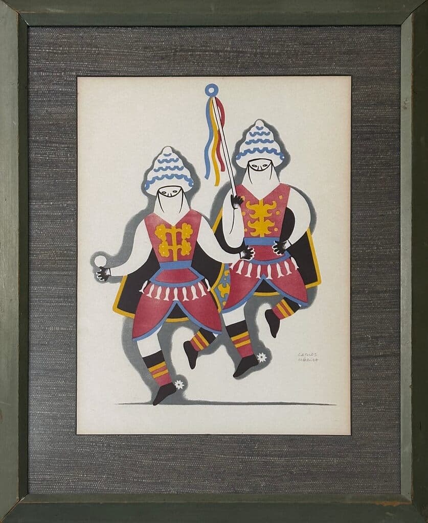 Sin título de Carlos Merida - Screenprint on paper, 1970s