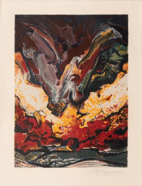 Paisaje Explosivo de David Alfaro Siqueiros