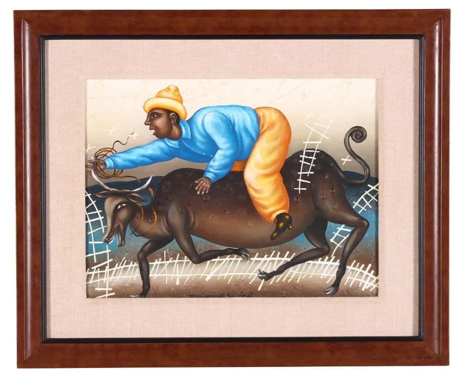 Sin título de Maximino Javier - Oil on canvas