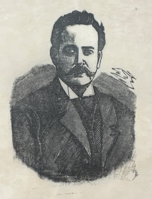 Original Woodcut on Rice Paper de José Guadalupe Posada