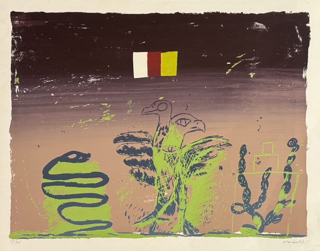 Sin título de Roberto Turnbull - Silkscreen