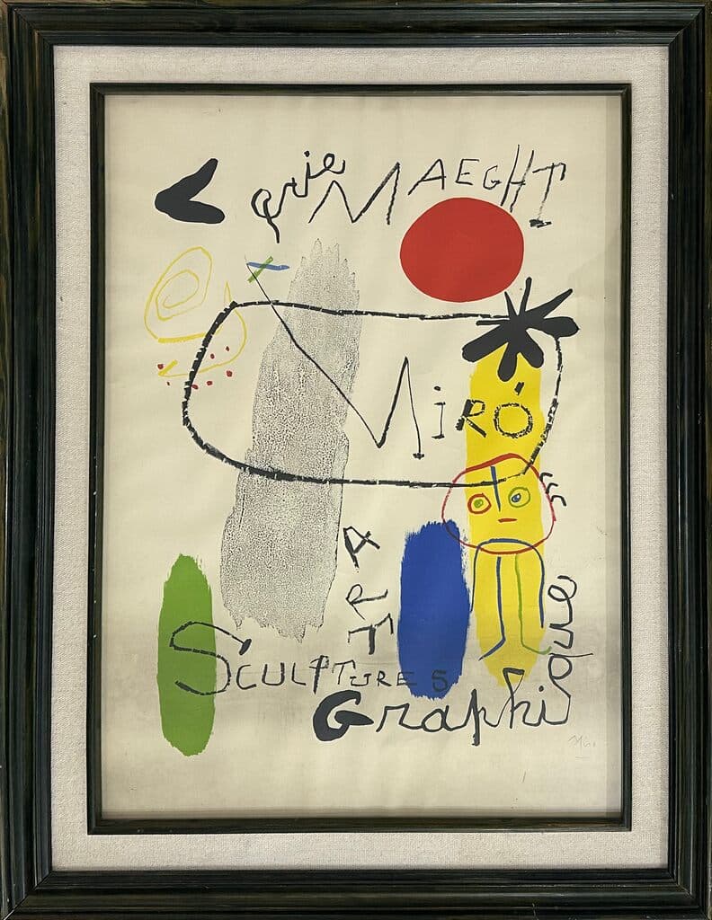 Sin título de Joan Miró - Silkscreen