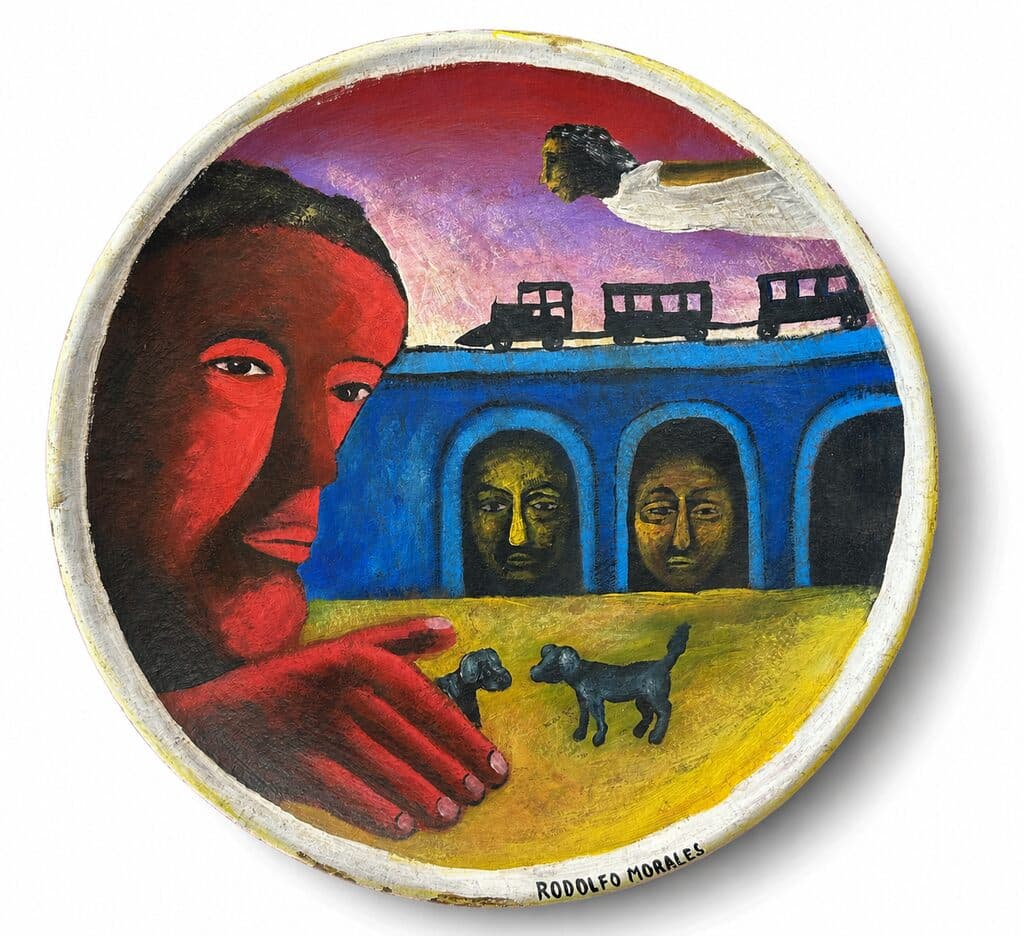 Sin título de Rodolfo Morales - Clay