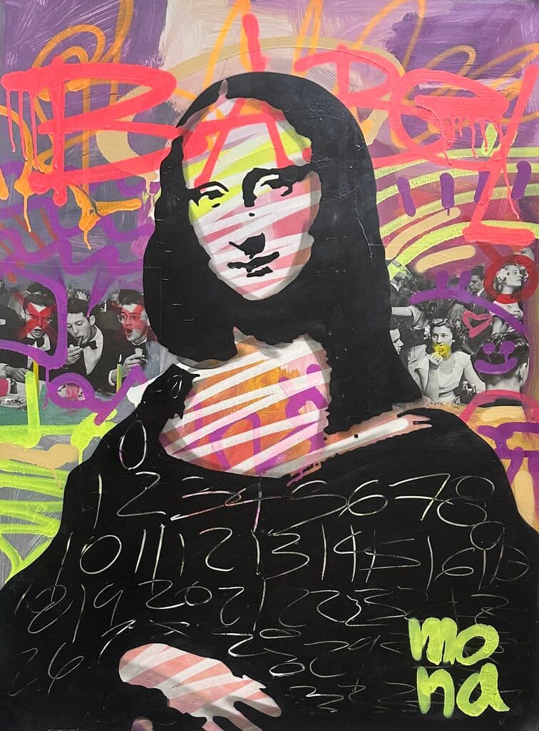 Sin título de Carlos Vega "Bava" - Mixed media, 2024