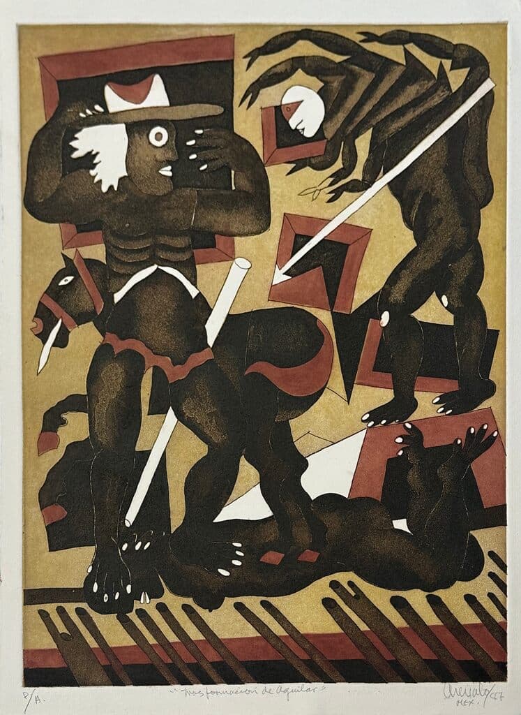Transformación de Aguilar de Javier Arevalo - Etching, 1987
