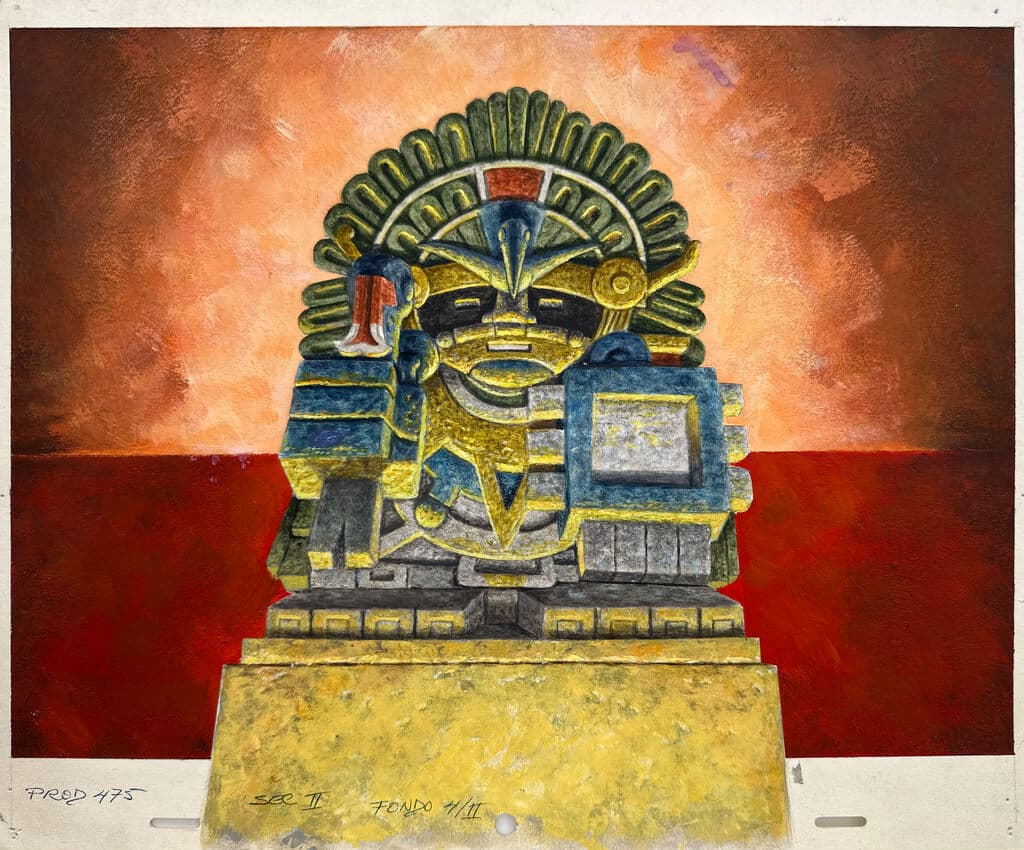 Sin título de Miguel Covarrubias - Pencil color on paper, 1940s