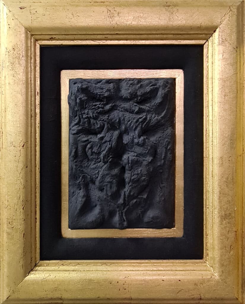 539 de Beatriz Zamora - Charcoal on canvas, 1984