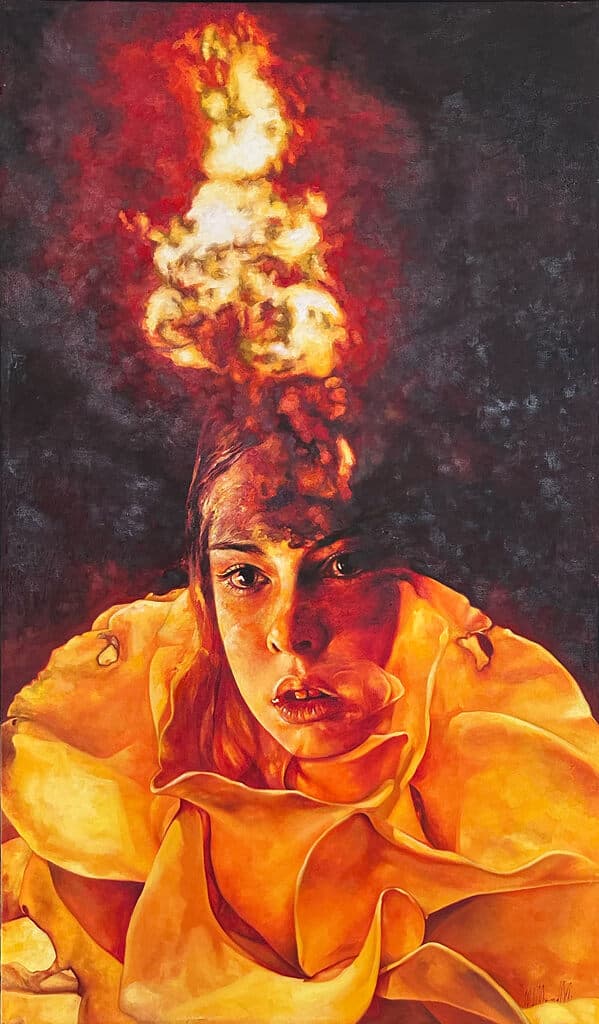 Sin título de Waldo Saavedra - Oil on canvas, 2023
