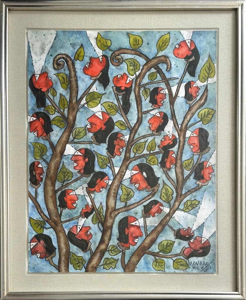 Árbol de Javier Arevalo - Watercolor on paper, 2007