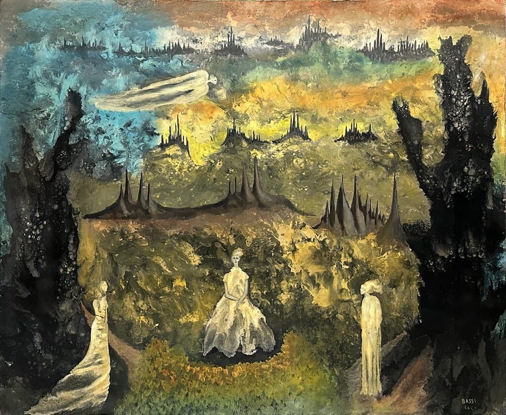 Sin título de Sofía Bassi - Oil on board, 1969