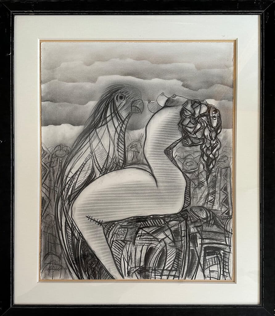 Torso #2 de Vladimir Cora - Mixography on board, 1995
