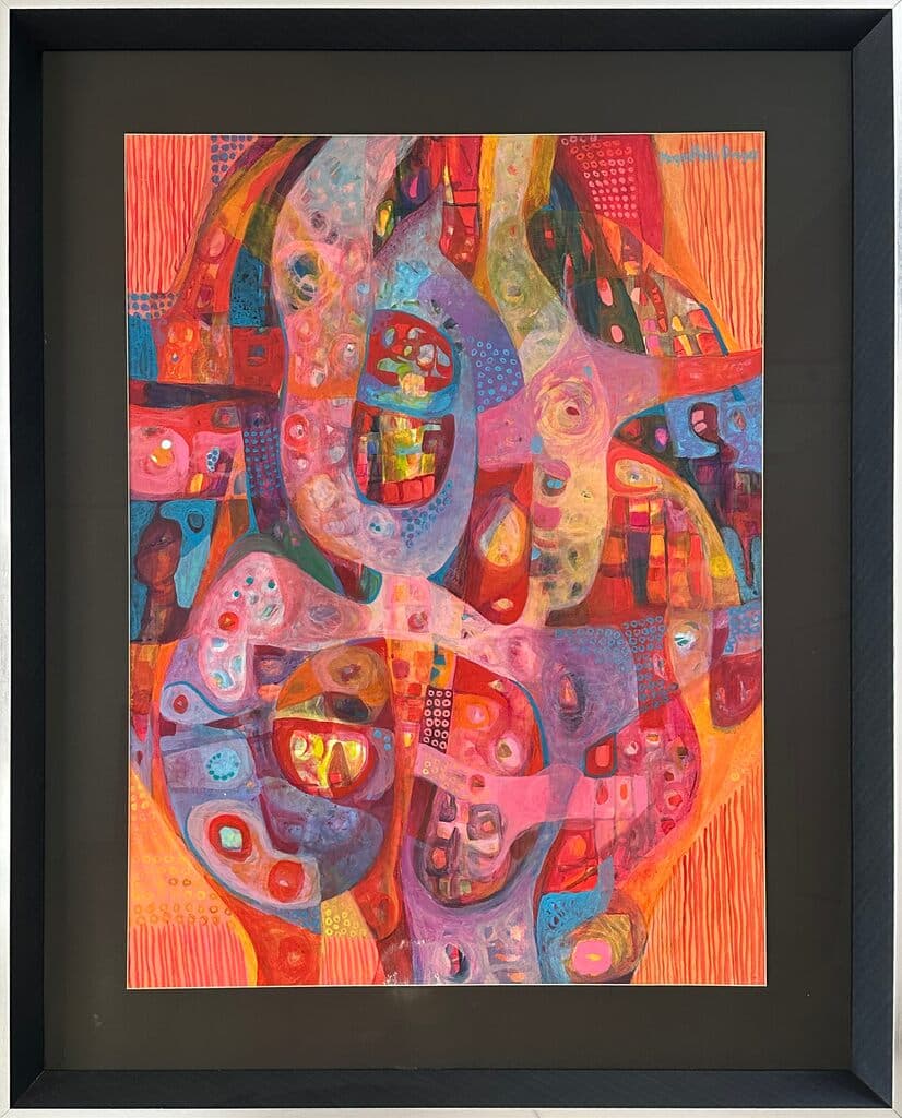 Sin título de Margaret Webb Dreyer - Oil on cardboard, 1950´s