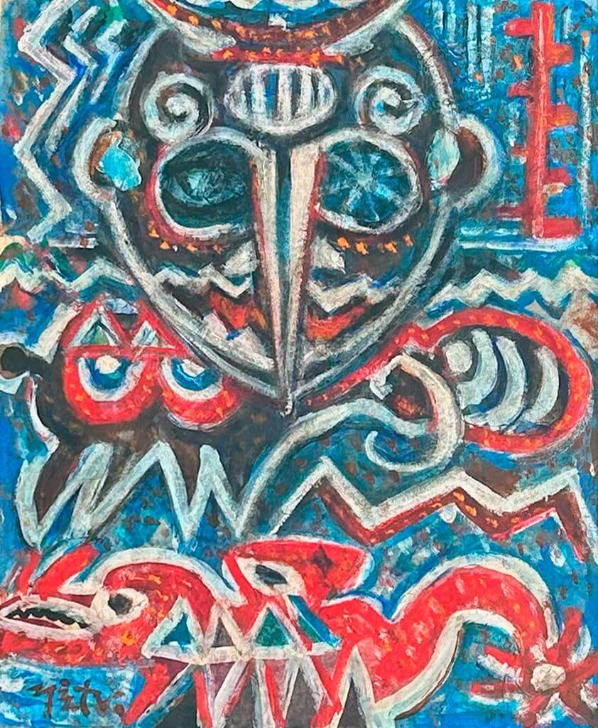 Sin título de Rodolfo Nieto - Mixed media on paper, 1960´s-1970´s