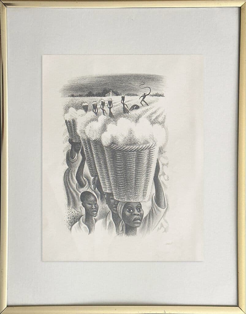 Sin título de Miguel Covarrubias - Lithograph on paper, 1940s