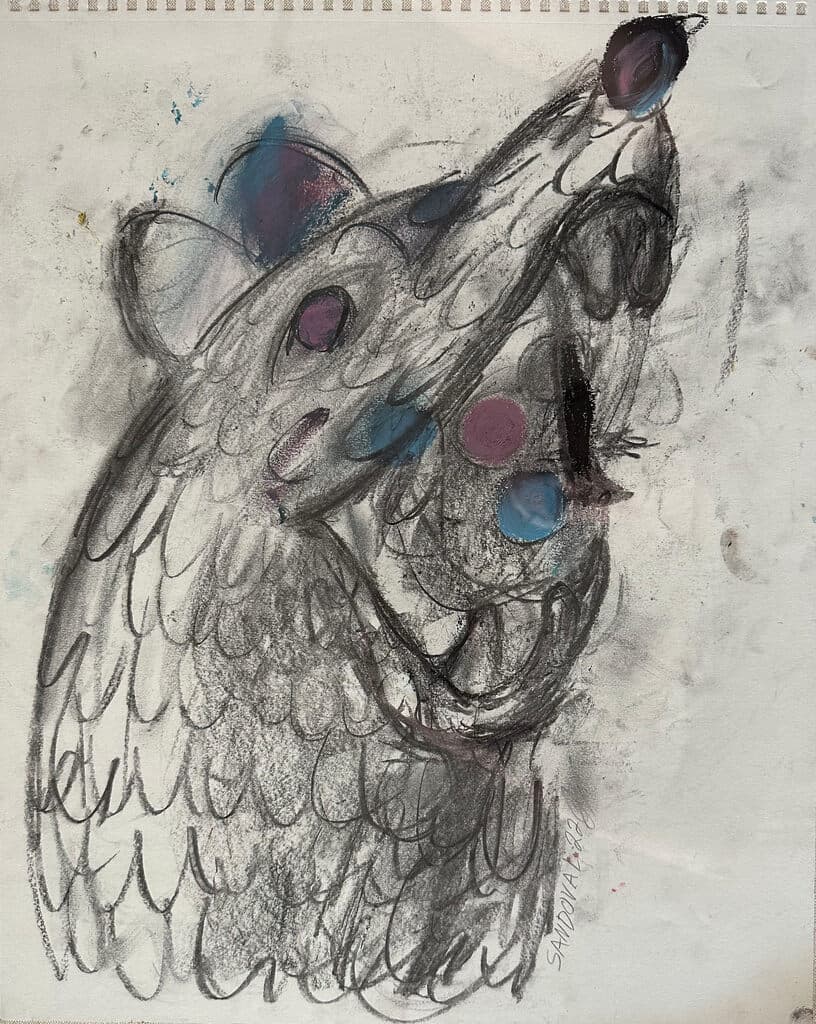 Raton de Dario Sandoval - Mixed Media, 2022