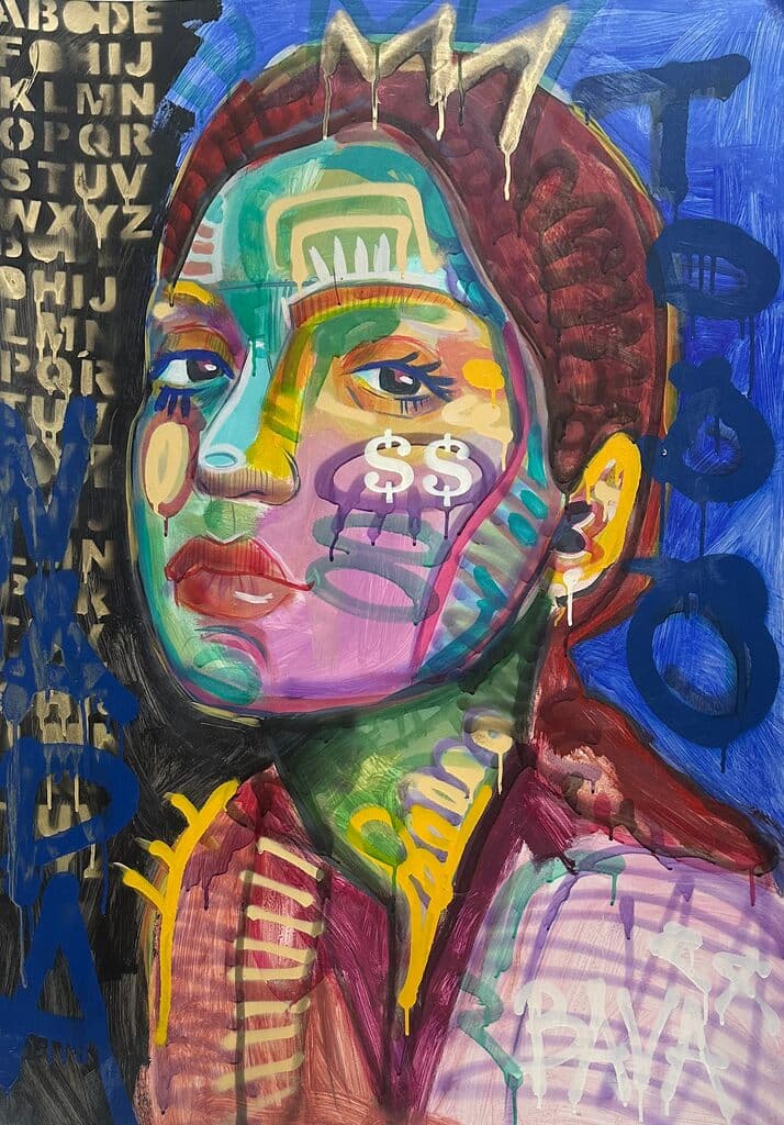 Sin título de Carlos Vega "Bava" - Mixed media, 2024