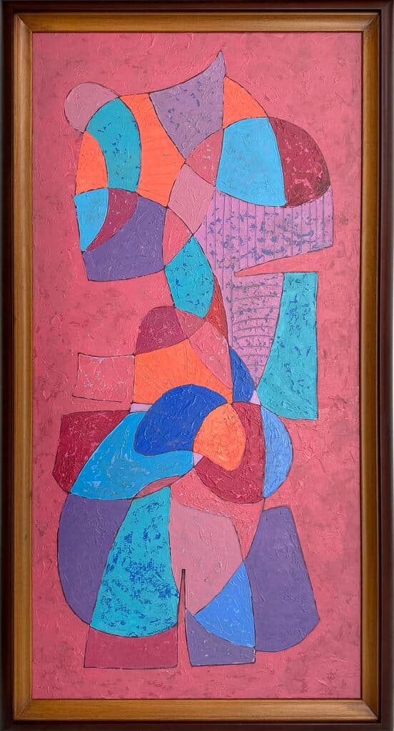 Paris de Pedro Coronel - Oil on canvas, 1980