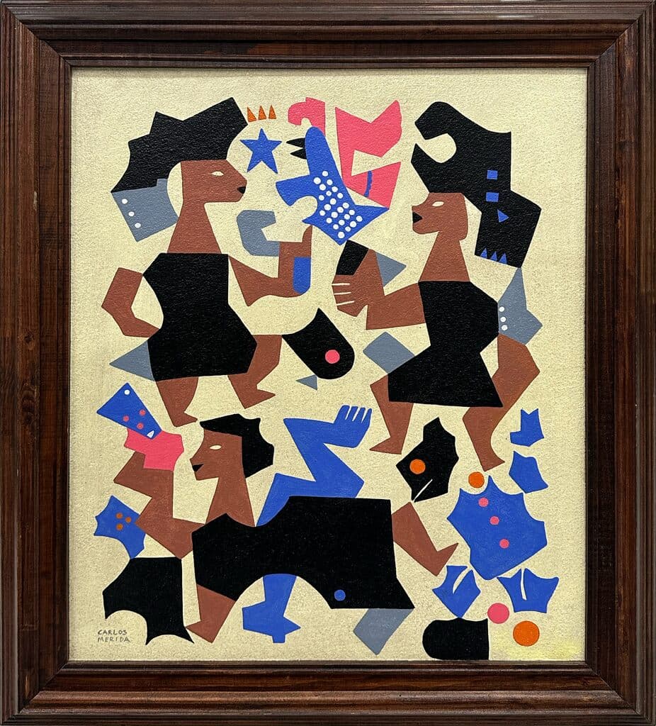 Untitled de Carlos Merida - Acrylic on masonite