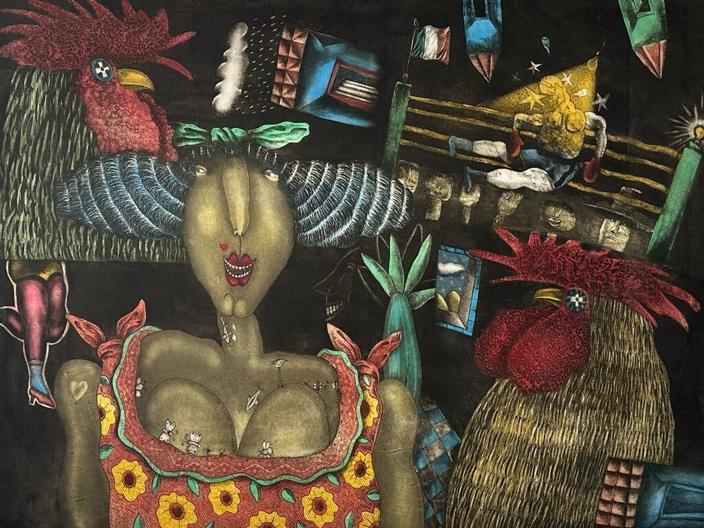 Sin título de José Esteban Martínez - Etching, 1988