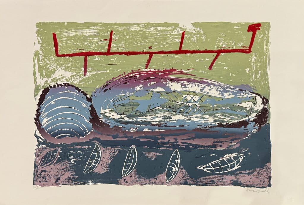 Sin título de Roberto Turnbull - Silkscreen