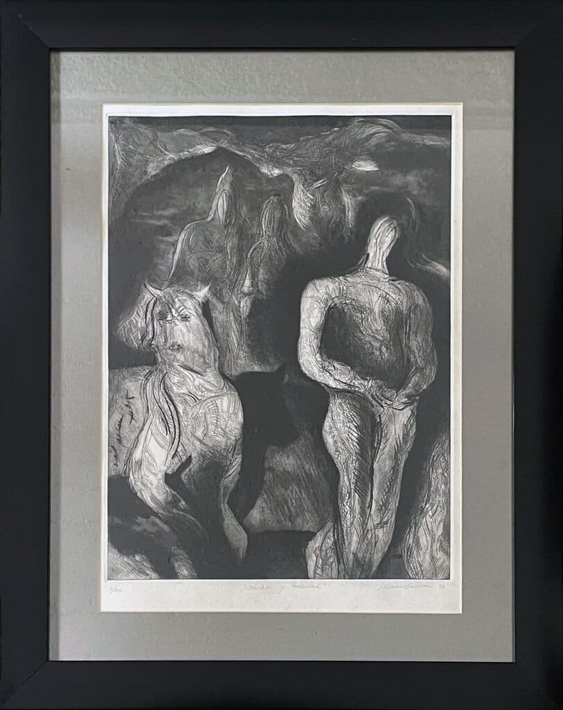 Acecho y Soledad de Toni Guerra - Engraving, 1998