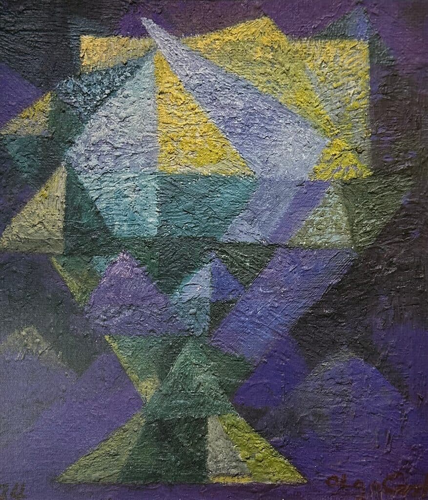 Nieve de limón de Olga Costa - Lithograph
