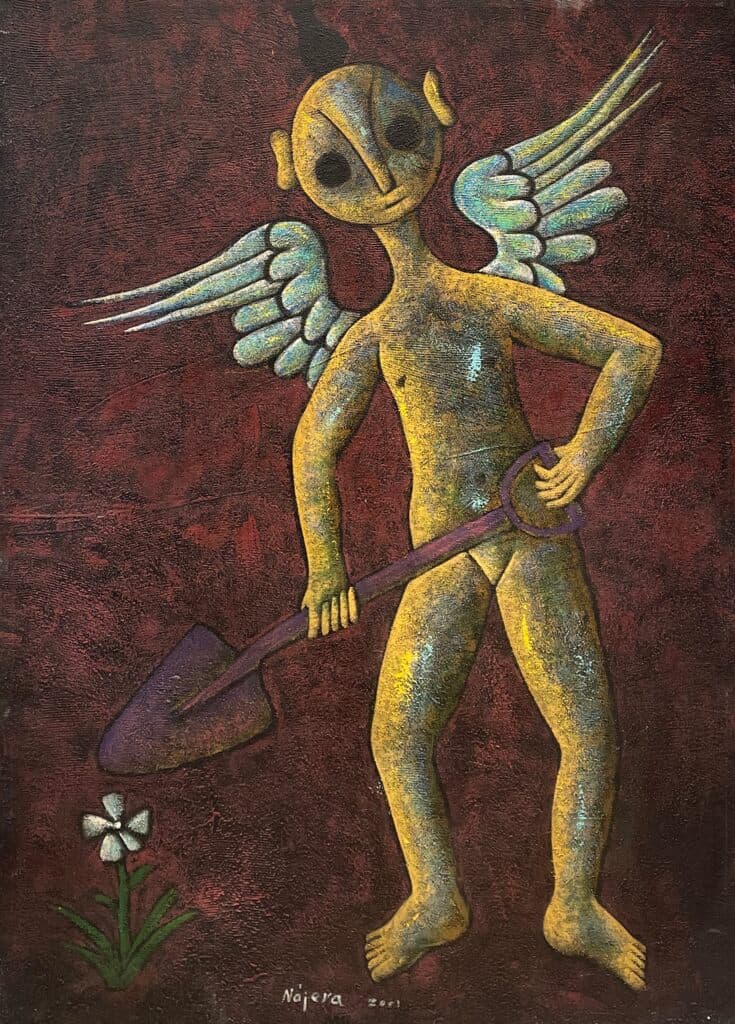 La Pala de Héctor Nájera - Mixed Media, 2001