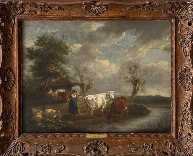 Landscape de Meindert Hobbema