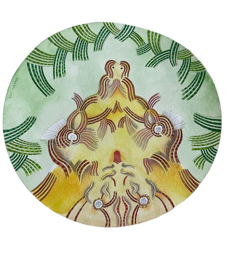 Sin título de Ernesto Loza - Mixed Media on paper, 2020s