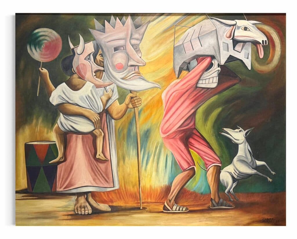 El Carnaval de José Chávez Morado - Oil on canvas, 1966