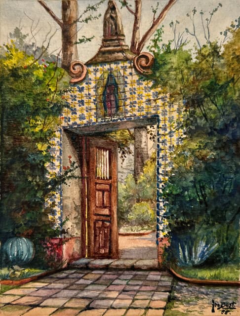 Convento de Churubusco. Puerta de la Aventa, Cd. de México de Fernando Best Pontones