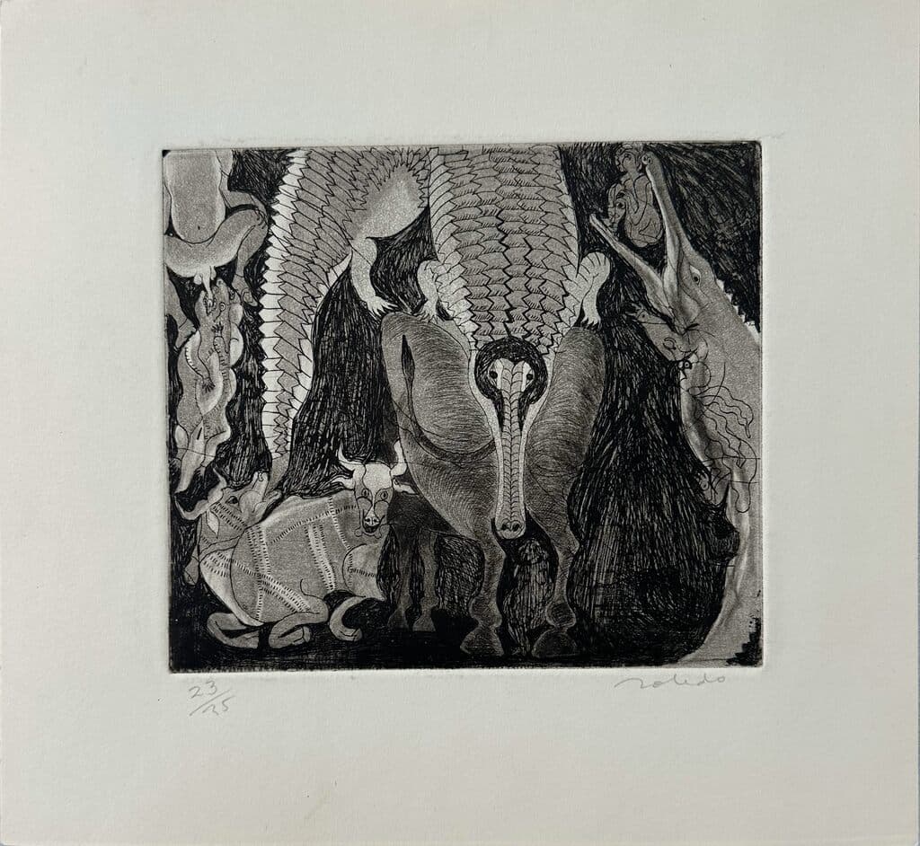 Sin título de Francisco Toledo - Engraving, 1990s