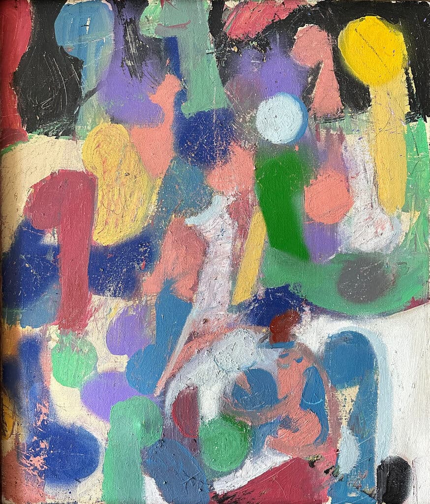 Sin título de Dario Sandoval - Oil on canvas, 2022