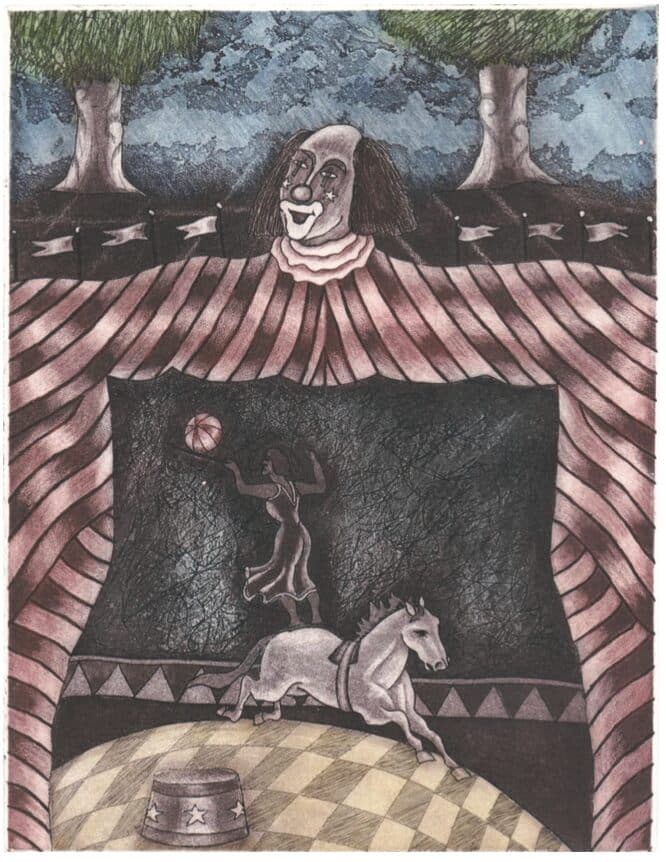 Sin título de Enrique Flores - Engraving, 1990