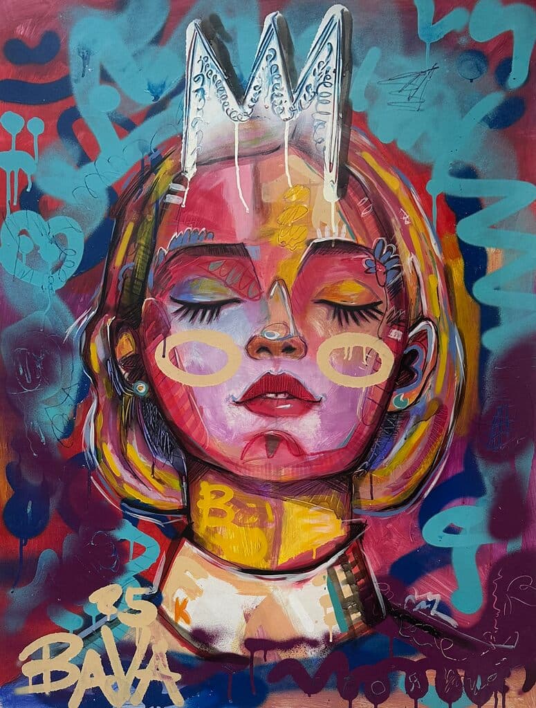 Sin título de Carlos Vega "Bava" - Mixed media, 2024