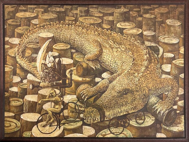 Cocodrilo de Víctor Huerta Batista