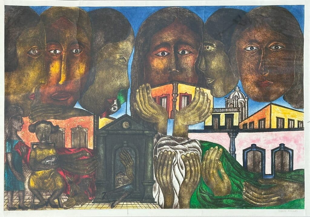 Sin título de Rodolfo Morales - Engraving, 1990s-2000s